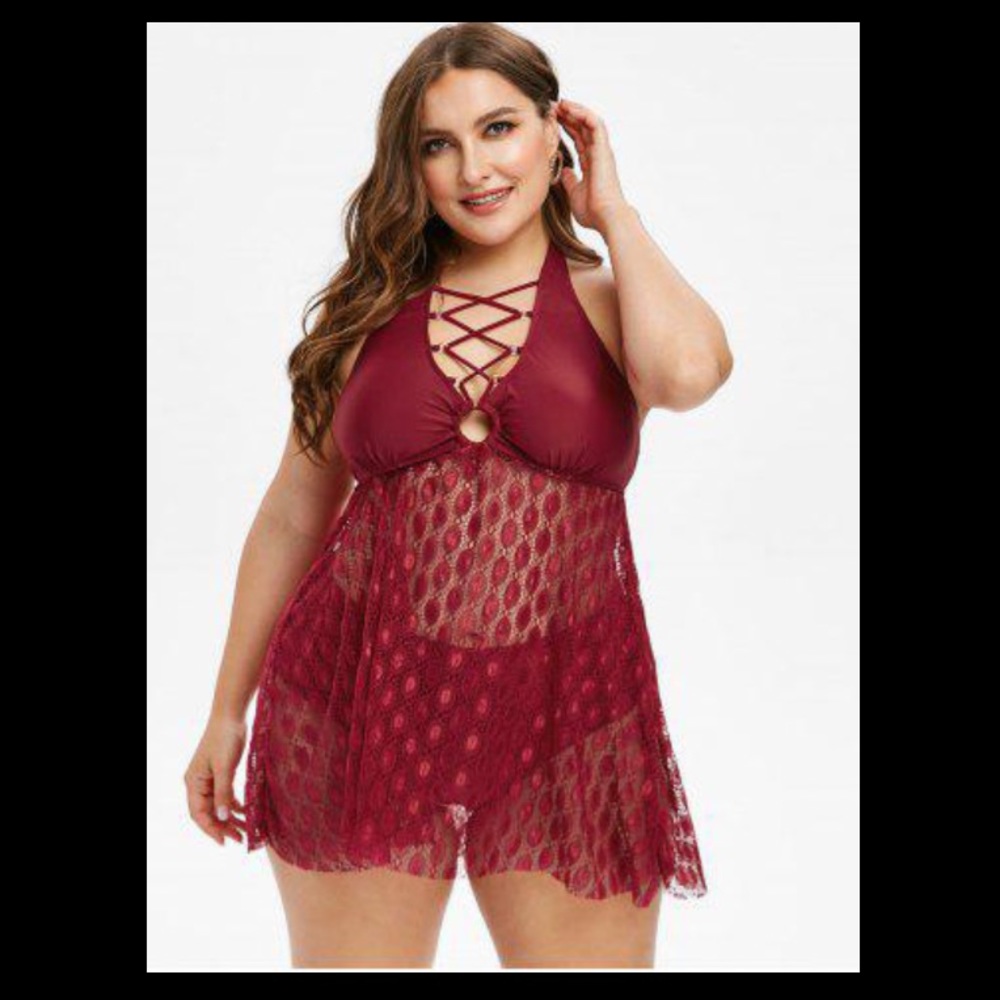 Plus Size Tankini